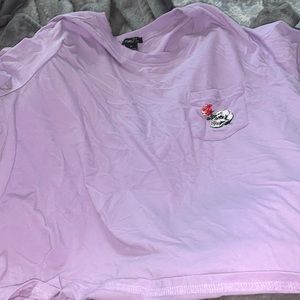 Purple crop top, rue 21, XL